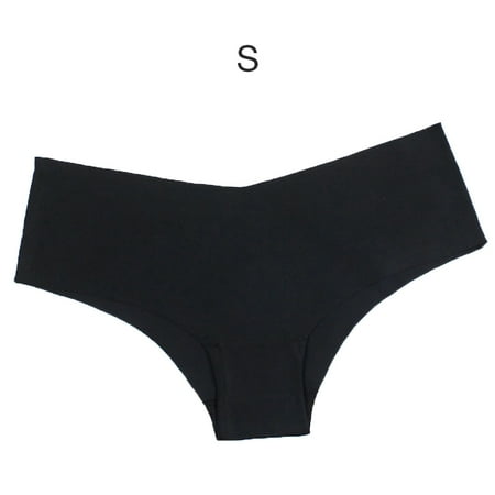 2 Piece Briefs - Women's Sexy Underwear - One Piece Seamless Ice Silk Briefs