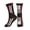 1 Black, variant on Women's Men's Firefighter Red Line Flag Colorful Novelty Pattern Crew Athletic Socks