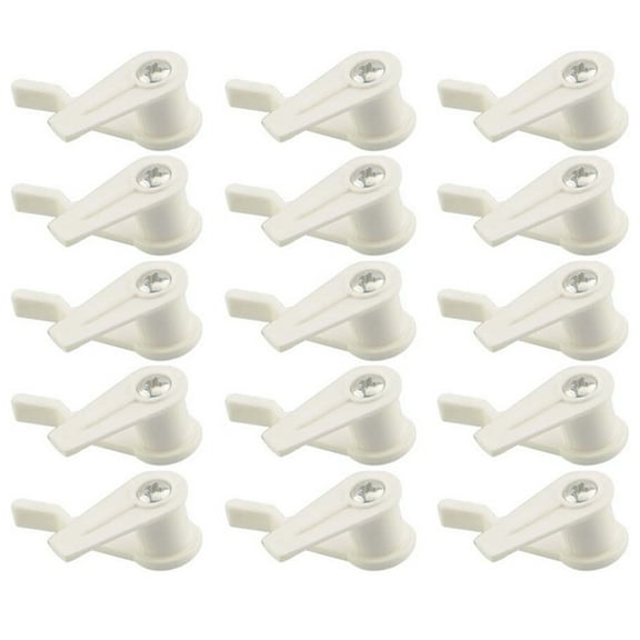 linyes 15 pair Lamp Shade Clips for Ceiling Flush Mount Fixed Buckle for Light Fixture