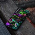 thumbnail image 4 of WIRESTER Shockproof Soft Rubber Cover Case for Samsung Galaxy A17 5G 6.7" 2025, Purple Green Galaxy Marble, 4 of 5