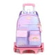 thumbnail image 1 of [Original] 2022 Nuevo Estilo Trolley Mochila Escolar Estudiante De Escuela Primaria Niñas 1-3-6 Grados Niños Carga-Reducción De La Columna Vertebral Princesa Fku, 1 of 4