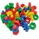 thumbnail image 3 of BRIGHTFUFU Juego de tuercas y tornillos Jumbo Materiales Montessori Motricidad fina Juguete de baño Juguete para niños Juegos de terapia ocupacional Autismo, 3 of 3