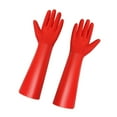 thumbnail image 5 of PVC Insulated Gloves Waterproof Extended Cuff Antislip Grip Suitable for Cold Environment Dishwashing Car Cleaning Labor, 5 of 8