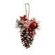thumbnail image 2 of onlyliua Promoción de Temporada Decoraciones Navideñas Piñas Grandes Hechos a Mano Materiales de Bricolaje Frutas Flores Secas Accesorios de Tiro Adornos, 2 of 6