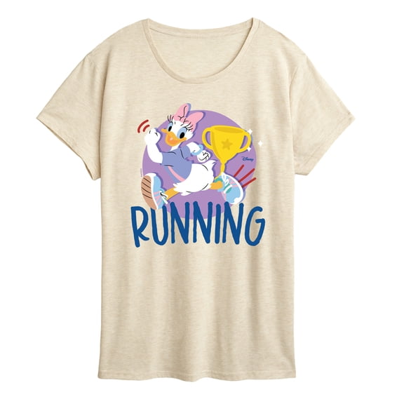 Disney - Running Daisy - Women's Short Sleeve Graphic T-Shirt