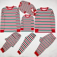 thumbnail image 2 of Odeerbi Christmas Pajamas For Family Boys Girls Child Printed Blouse Tops+Pants Xmas Matching Set Red, 2 of 5
