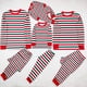 thumbnail image 2 of Pijamas de Navidad Para Hombres de La Familia, Blusa Estampada A Cuadros de Papá, Tops + Pantalones, Conjunto A Juego de Navidad Odeerbi  ODB188585, 2 of 5