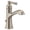 Brushed Nickel, variant on Moen 6803 Dartmoor 1.2 GPM Single Hole Bathroom Faucet - Bronze