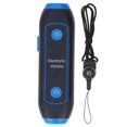 thumbnail image 1 of Electronic Whistle 3 Tones 3 Volume Levels Noiseless with LED Light for Sports Training Blue, 1 of 4