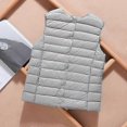 thumbnail image 1 of Ultralight Down Vest Women Single-breasted Sleeveless Female Duck Down Waistcoat Puffer Feather Padded Warm Jacket, 1 of 5