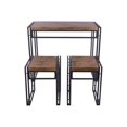 thumbnail image 1 of Atlantic 82008037 Urban Small Dining Table, Black, 1 of 7