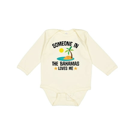 

Inktastic Bahamas Vacation Souvenir Gift Gift Baby Boy or Baby Girl Long Sleeve Bodysuit