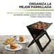 thumbnail image 3 of Asador para Carbón Portátil Plegable HIKEO de Acero Refinado para Carne Asada, 3 of 8
