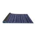 thumbnail image 2 of Ahgly Company Indoor Round Oriental Blue Modern Area Rugs, 3' Round, 2 of 4