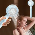 thumbnail image 2 of CASAFUN Upgrade Shower Head with 5 Spray Modes Handheld High Pressure Filter,Body Coverage Spray Water Powerful Rain Showerhead for Home Hotel Bathroom, 2 of 6