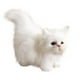 thumbnail image 2 of Juguete realista de gato ronroneante | Modelo de peluche de gato realista | Regalo educativo para niños | Decoración para escritorio y estantería | 12 x 6 x 12 cm, 2 of 5