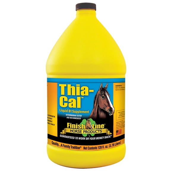 Finish Line Horse Products In Thia-Cal Liquid B-1 Supplement, Gallon (128 Day Supply)