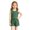 .Green, variant on Agkizg Kids Girls Clothing Set Sleeveless 2 Piece Outfit Solid Crewneck Tank Top Shorts Summer Set