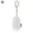 White, variant on Luxtrada Personal Alarm Siren Song 130dB Self Defense Alarm Keychain Emergency LED Flashlight with USB Rechargerable Security Personal Protection Devices for Women Girls Kids Elderly