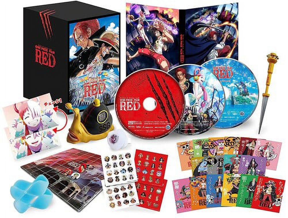 【未開封】ONEPIECE FILM RED デラックスリミテッド・エディション One Piece Film Red - Deluxe Limited Edition 4K UHD - Walmart.com