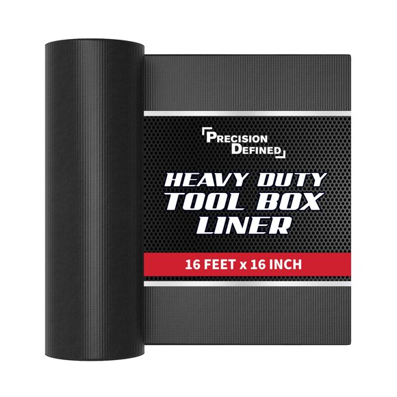 Forro para caja de herramientas Precision Defined 4,9 m x 41 cm negro
