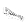 thumbnail image 2 of unbranded Accesorios De Metal Para Clip Plateado Estilo Único Para, 2 of 8