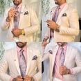 thumbnail image 3 of HISDERN Paisley Ties for Men Classic Extra Long Floral Tie and Pocket Square Formal Silk Necktie Set, 3 of 8