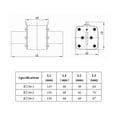 thumbnail image 5 of Niedrigen spannung sicherung platz rohr messer typ sicherung core 80A-630A RT36-1 2 3, 5 of 5