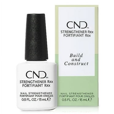 CND™ Strengthener RXx, Nail Strengthener for Tougher, Stronger Nails & Protection for Thin Nails, 0.5 Fl Oz (Pack of 1)