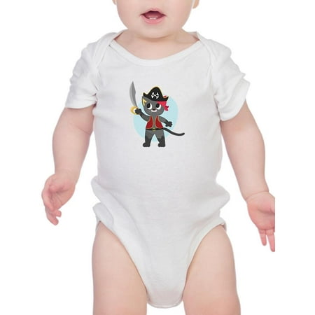 

Pirate Kitten Bodysuit Infant -Image by Shutterstock 12 Months