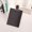 Black, variant on Brushed Pattern Board Clip Light Extendable Hanging Hole Folder Board Plastic Clipboard