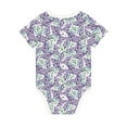 thumbnail image 2 of Rocae Lavender Flowers for Baby Climbing Clothes Soft Baby Romper for Active Infants Comfortable and Breathable Crawling Jumpsuit Unisex Baby Outfit 3 Months, 2 of 8