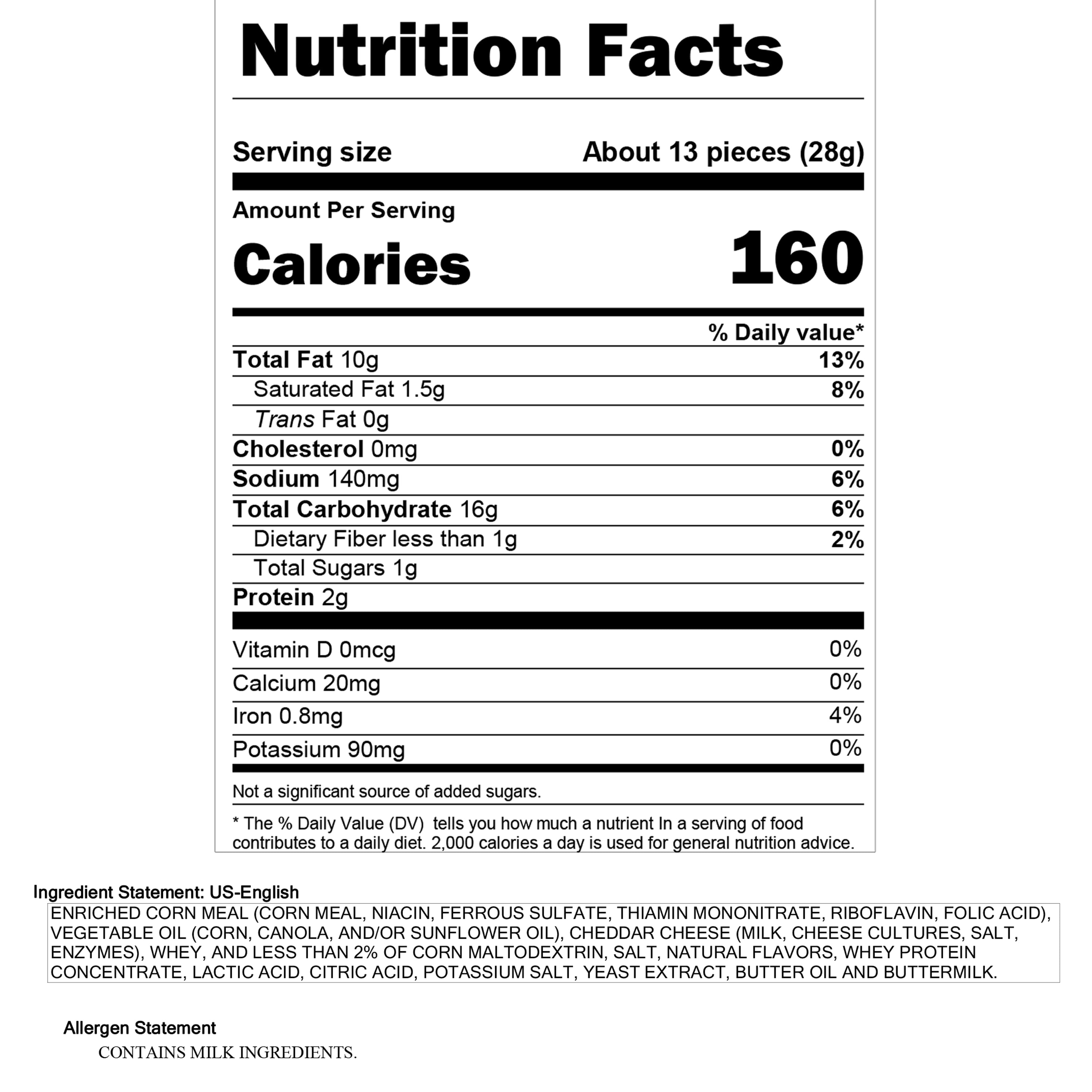 Cheetos Simply NKD, No Dyes No Artificial Flavors Puffs Cheese Flavored Snacks Bag, 8 oz