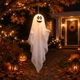 thumbnail image 5 of Halloween Hanging Ghost Decoration Party Prop Indoor Outdoor Suspended Fabric Ghost Figure for Porch Window Ceiling Tree Yard, 5 of 5