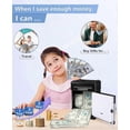 thumbnail image 2 of Electronic Money Saving Box for Kids 5-7 with Password Code Lock for Boys age 8-10-12, Black, 2 of 4