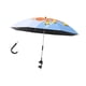 thumbnail image 4 of Sombrilla para cochecito de bebé, sombrilla plegable de 360 ​​grados, resistente al sol, para cochecito de bebé Púrpura, 4 of 8