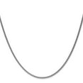 thumbnail image 2 of 14K White Gold Spiga Wheat Chain Styles Necklace 1.65 mm (Wheat) 16 inch, 2 of 4