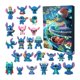 thumbnail image 2 of Caja de regalo con calendario de Adviento Stitch, modelo de figura aleatoria de Anime, muñecas, adorno de Navidad, cuenta regresiva de 24 días, coleccionables, juguetes para niños, 2 of 6