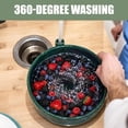 thumbnail image 7 of Pod Pottery Berry Bowl, Berry Washing Bowl with Drain Holes & Center Cone for Fruits and Vegetables, 7 of 7
