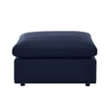 thumbnail image 3 of Modway Commix Overstuffed Outdoor Patio Ottoman in Navy, 3 of 4
