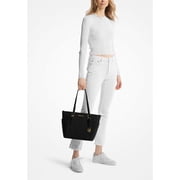 Michael Kors Women Lady Large Leather Shoulder Tote Handbag Purse Bag Black Gold