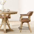 thumbnail image 6 of Steve Silver Rylie Counter Table, Natural Finish, 6 of 9