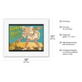 thumbnail image 2 of Barnum & Bailey Circus - Greatest Show on Earth - Clown Standing over Tents - Vintage Circus Poster c.1917 - Fine Art Rolled Canvas Print 11in x 14in, 2 of 4