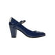 thumbnail image 2 of ZAPATILLAS TACONES LEON AZUL MARINO DAMA MUJER CHAROL 9600 LEON 9600, 2 of 3