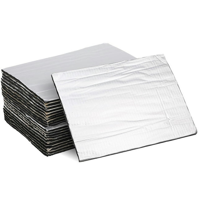 20pcs Sound Deadening Damping Mat Car Silent Compact Van Heat Noise Insulation Mat