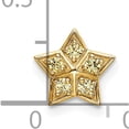 thumbnail image 4 of 14K Yellow Gold Sapphire Star Chain Slide Pendant (Width 8) (Length 8) - Jbsp, 4 of 5