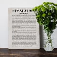 thumbnail image 5 of Bible Verse Psalm 97 Canvas Poster Framed Scripture Print Painting for Christian Home Office Wall Art Decoration 11.5 x 15 inch, 5 of 5
