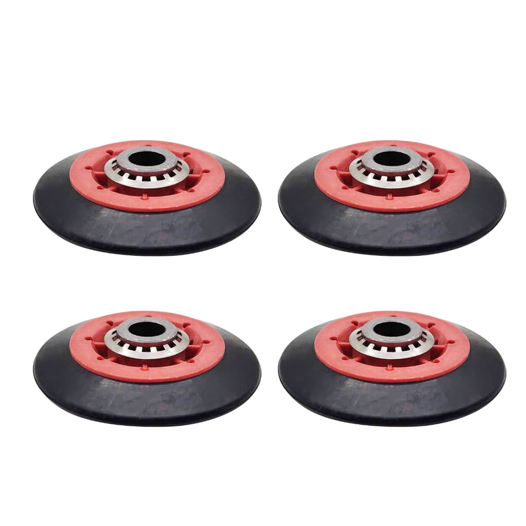 4 Pieces Replacement Drum Rollers for Efficient Drying 8536974 Drum Support Easy Installation Home Appliance Parts