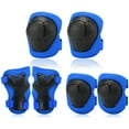 thumbnail image 1 of Abody Kids Knee Pads Set 6 in 1 Protective Gear Kit Knee Elbow Pads with Wrist Guards Children Safety Protection Pads for Rollerblading Cycling Skating, 1 of 7