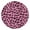 Pink and Black, variant on Pink and Blue Of Leopard Print Round Fitted Tablecloth with Elastic Edge,Dining Table Cover Waterproof,Outdoor Round Tablecloth for Camping,Dining,Indoor and Outdoor
